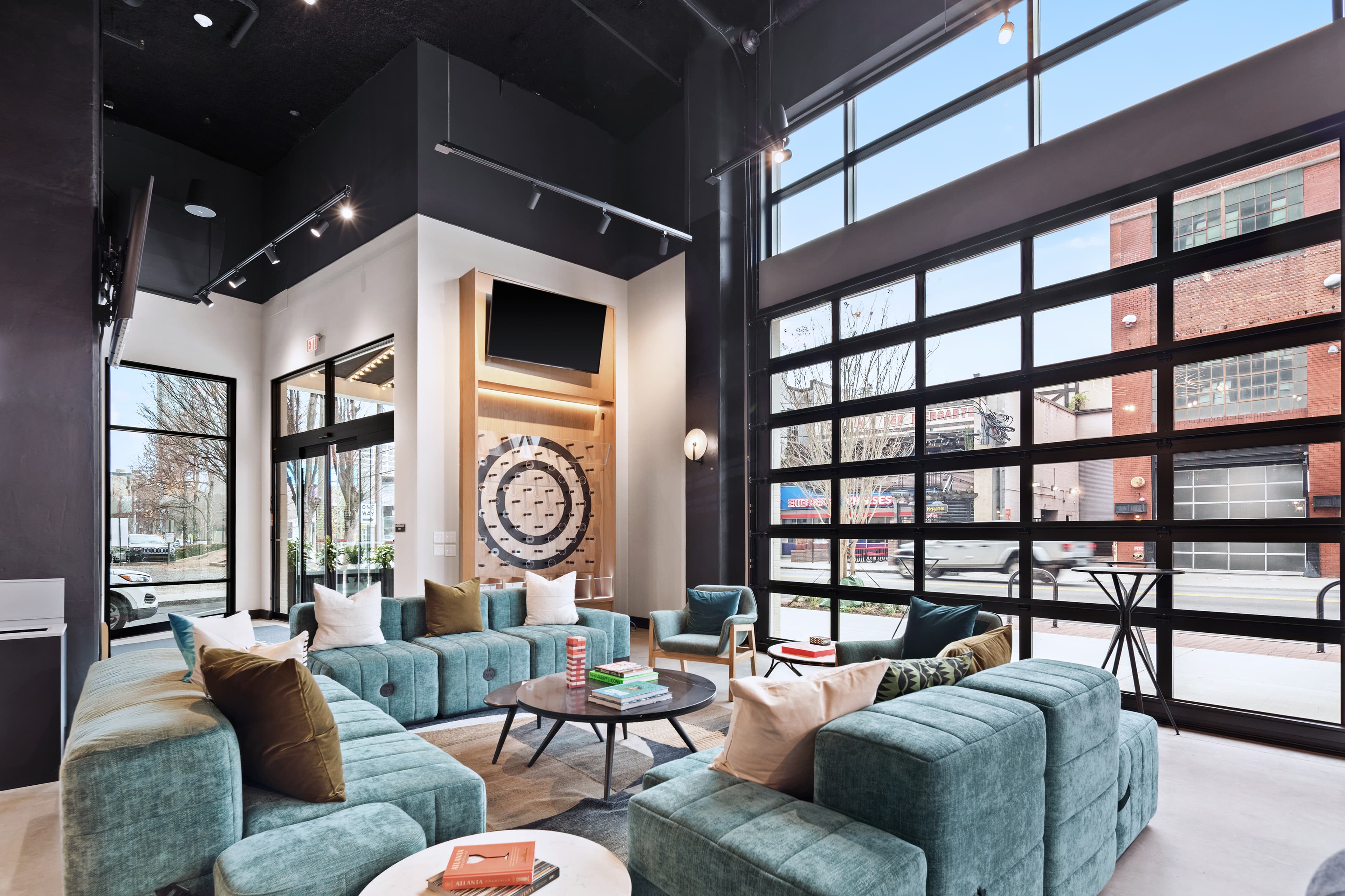 Moxy ground-level Lounge