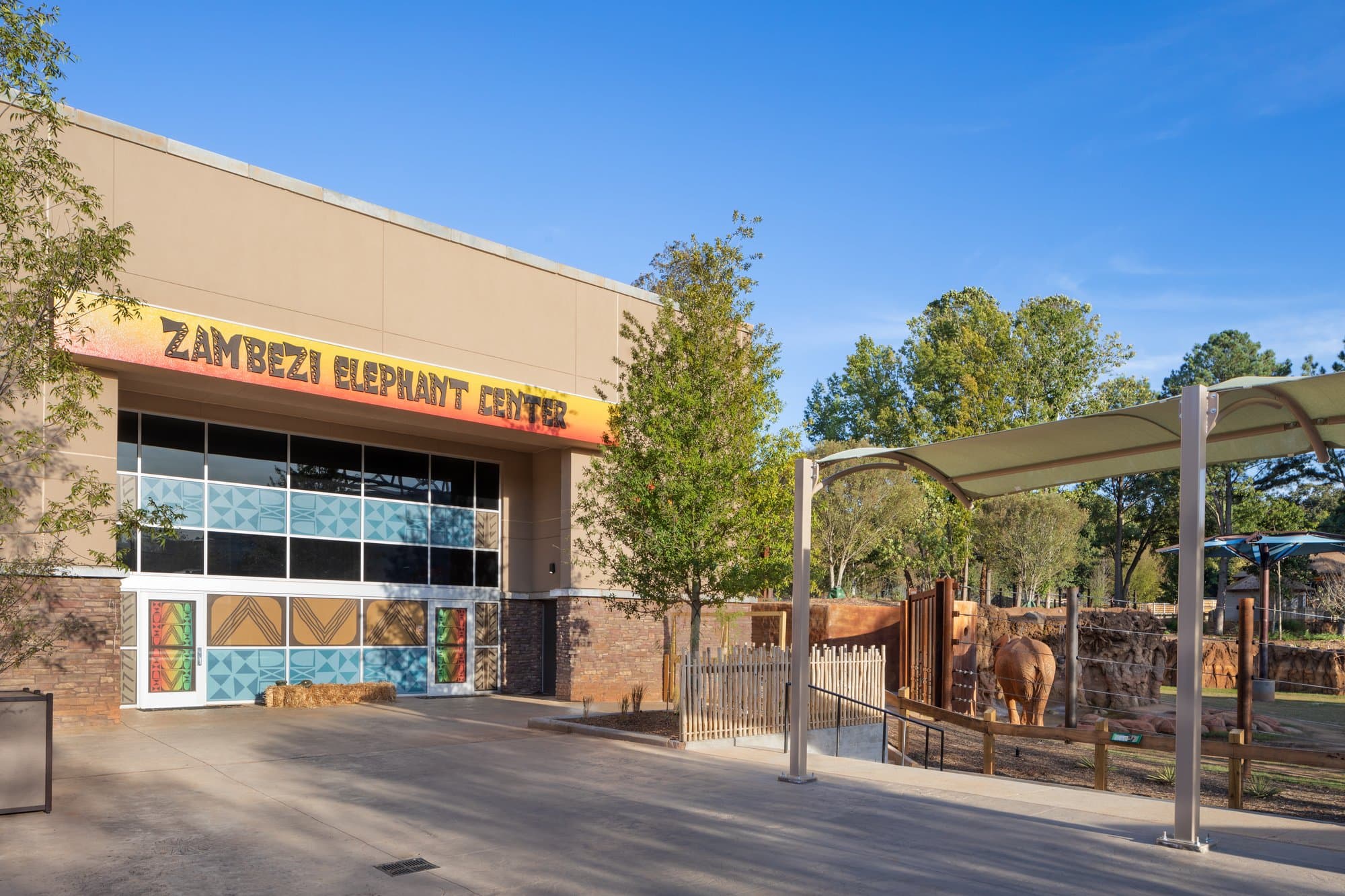 African Savanna and Elephant Barn at Zoo Atlanta